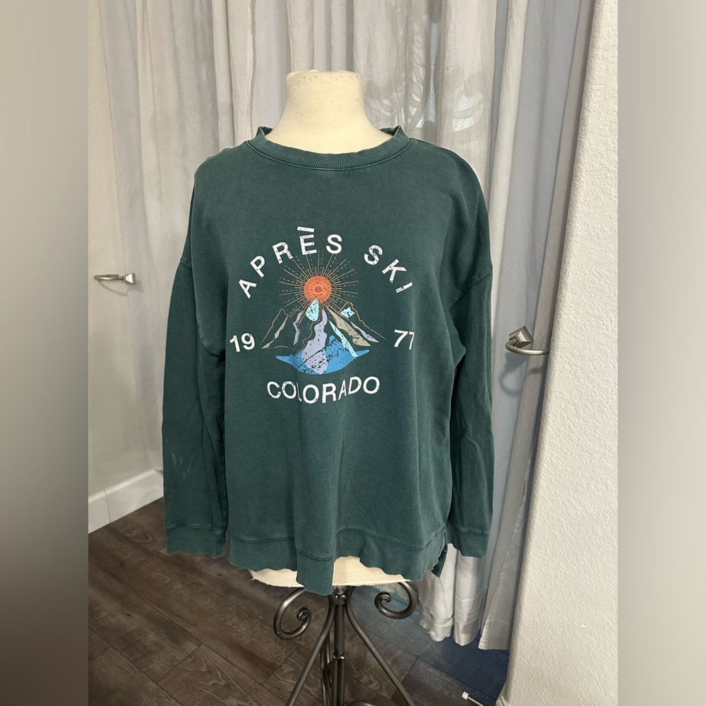Able Jardine Apres Ski Sweatshirt sz XXL 
New without tags